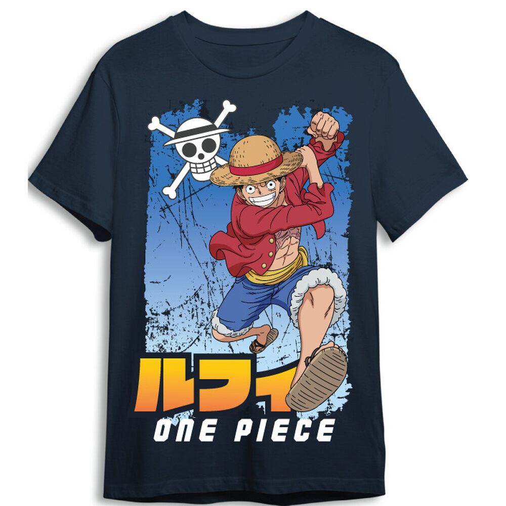 Camiseta Monkey D. Luffy One Piece adulto_0