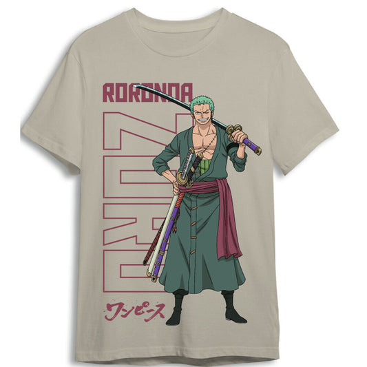 Camiseta Roronoa Zoro One Piece adulto_0