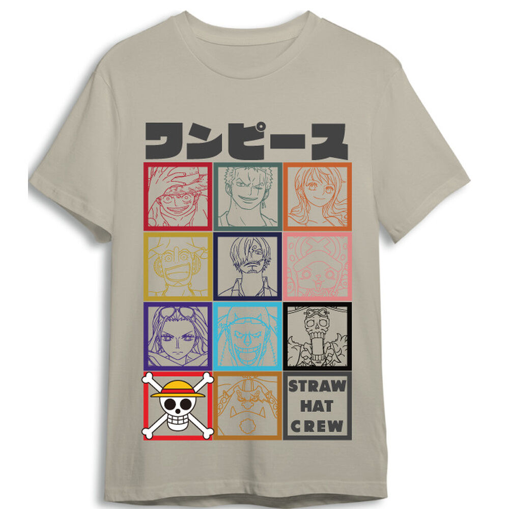 Camiseta Straw Hat Crew One Piece adulto_0