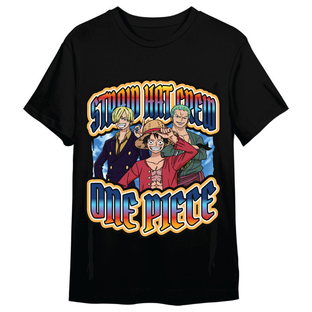 Camiseta Monkey D. Luffy, Roronoa Zoro & Sanji One Piece adulto_0