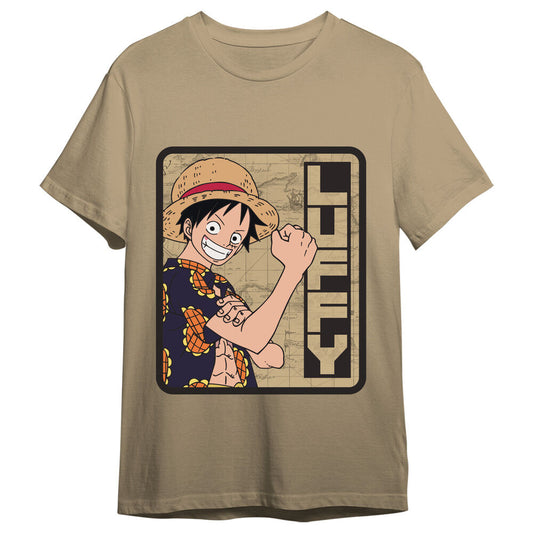 Camiseta Monkey D. Luffy One Piece adulto_0