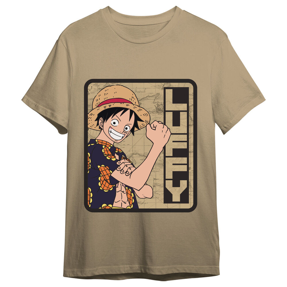 Camiseta Monkey D. Luffy One Piece adulto_0