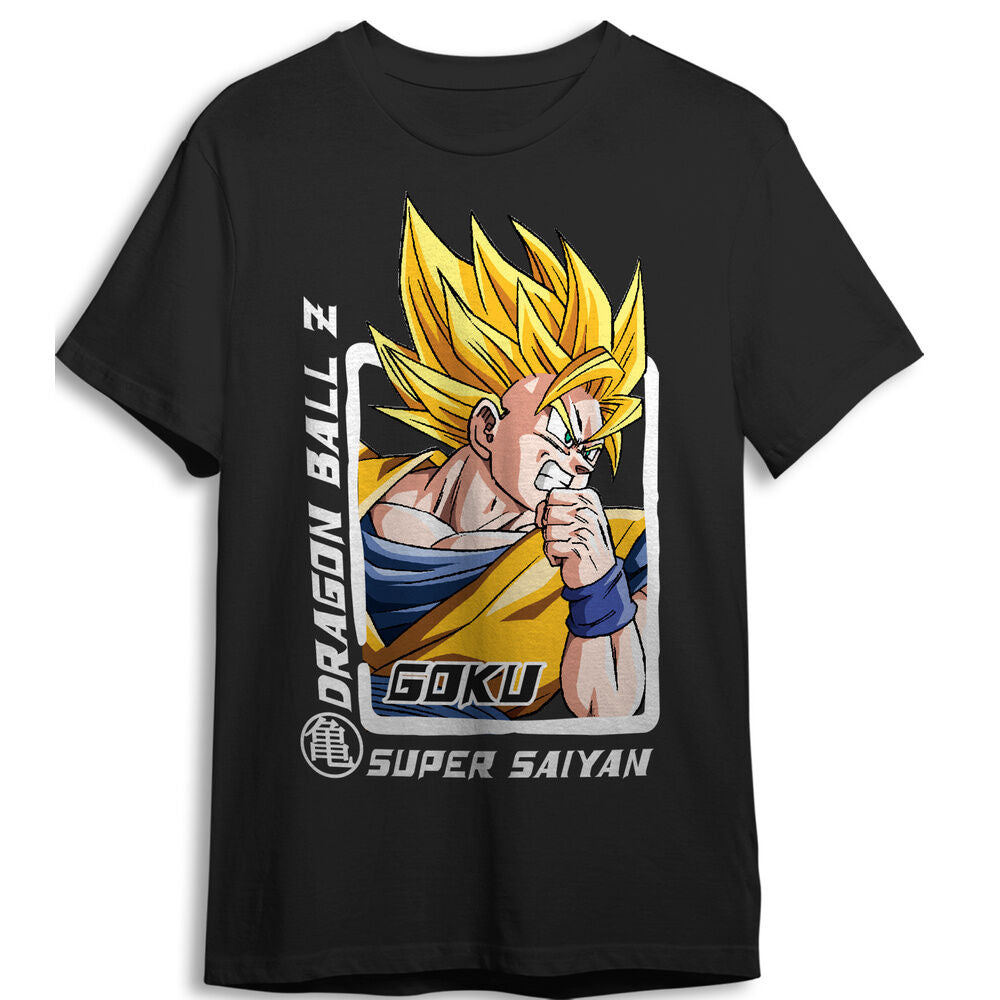 Camiseta Goku Super Saiyan Dragon Ball Z adulto_0