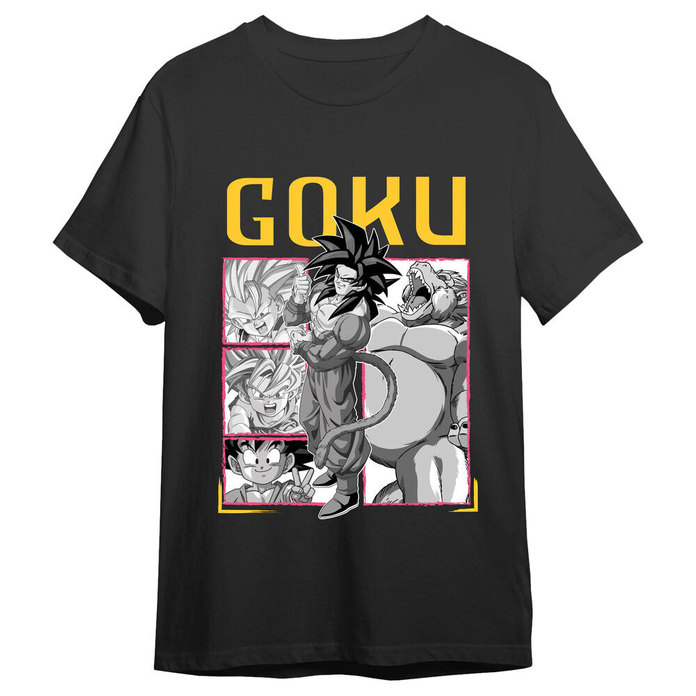 Camiseta Goku Super Saiyan 4 Dragon Ball GT adulto_0