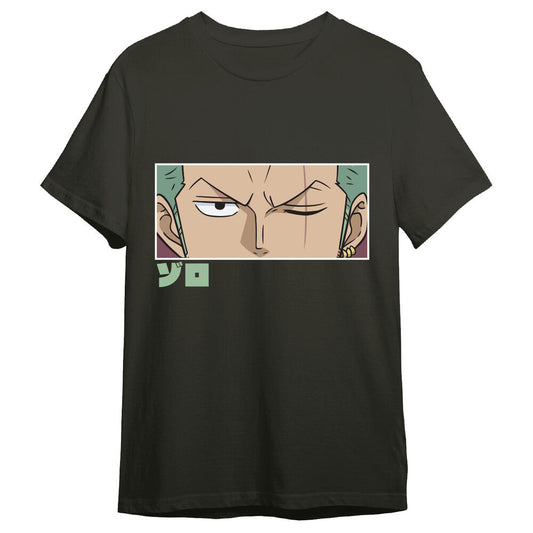 Camiseta Roronoa Zoro Eyes One Piece adulto_0