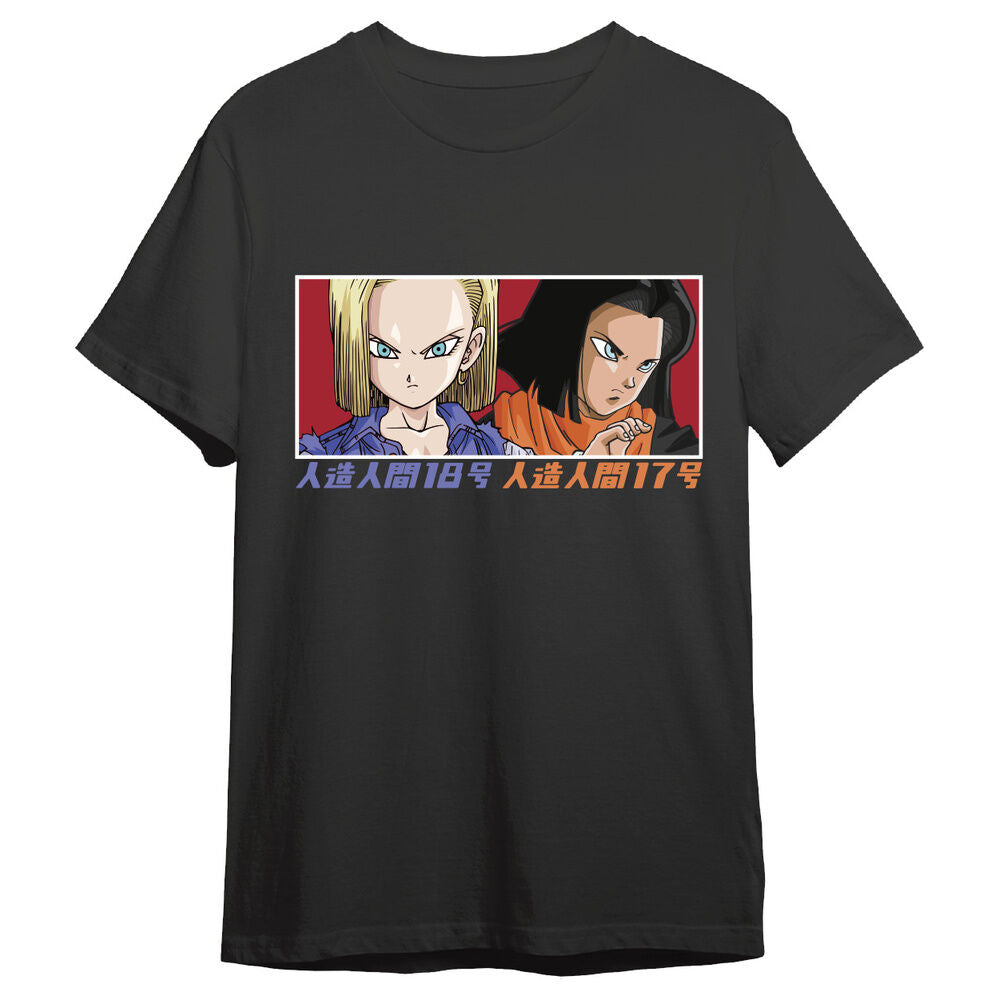 Camiseta C18 & C17 Dragon Ball Z adulto_0