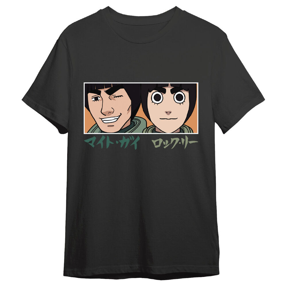 Camiseta Guy Sensei & Rock Lee Eyes Naruto Shippuden adulto_0