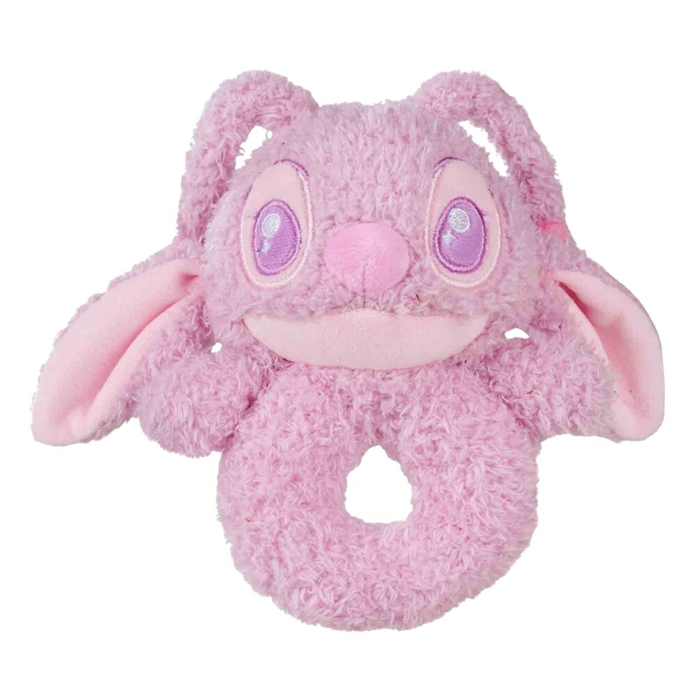 Peluche Sonajero Angel Stitch Disney_0