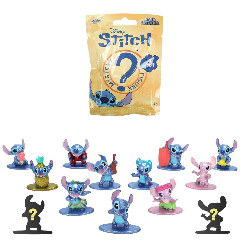 Figura sobre sorpresa metalfigs Stitch Disney 4cm surtido_0