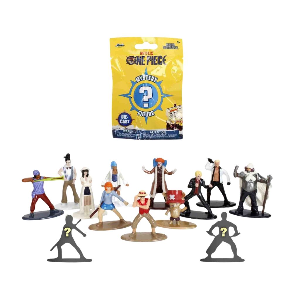 Figura sobre sorpresa metalfigs One Piece 4cm surtido_0