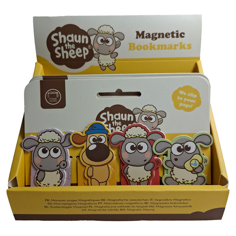 Set marcapaginas MagnÃ©ticos Oveja Shaun_0