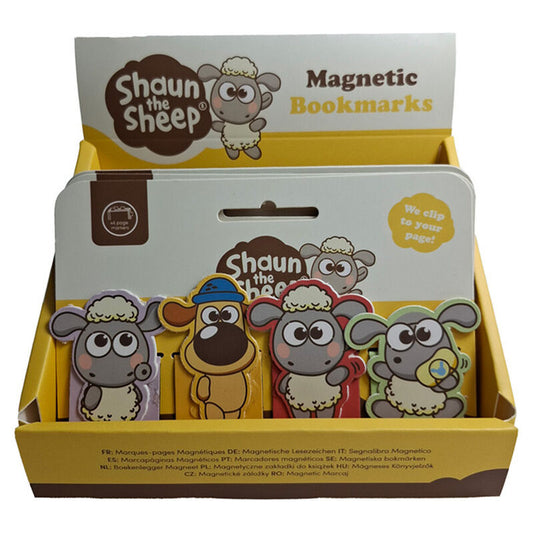 Set marcapaginas MagnÃ©ticos Oveja Shaun_0