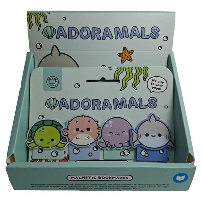 Set marcapaginas Animales adorables Adoramals_0