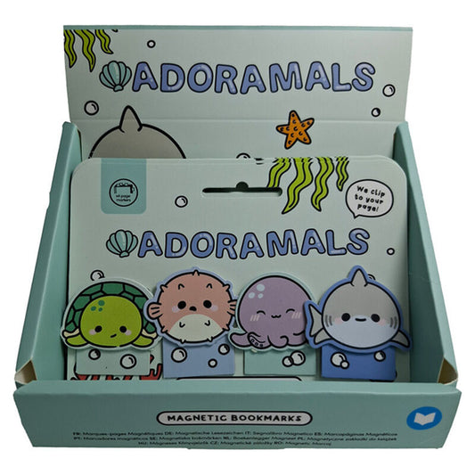 Set marcapaginas Animales adorables Adoramals_0