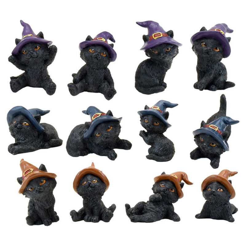 Figura Gato Negro Bruja surtido_0