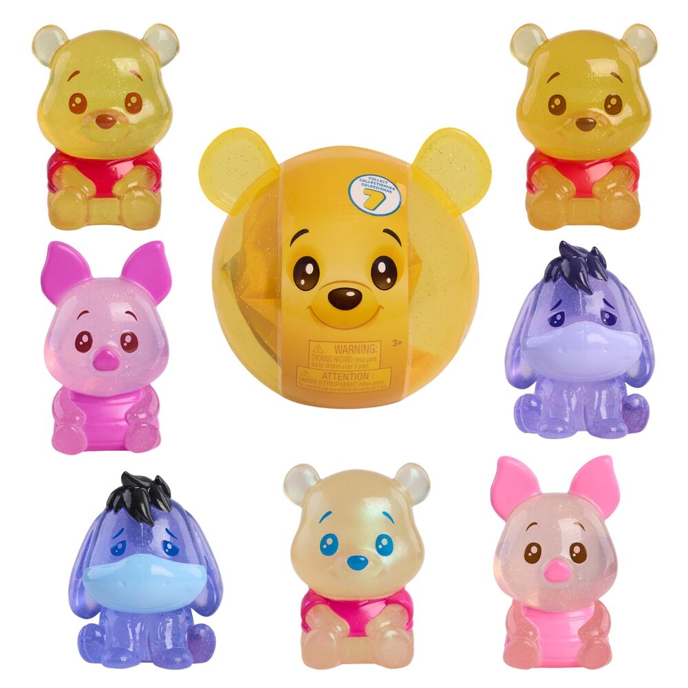 Capsula sorpresa figura Squish Winnie the Pooh Disney surtido_0