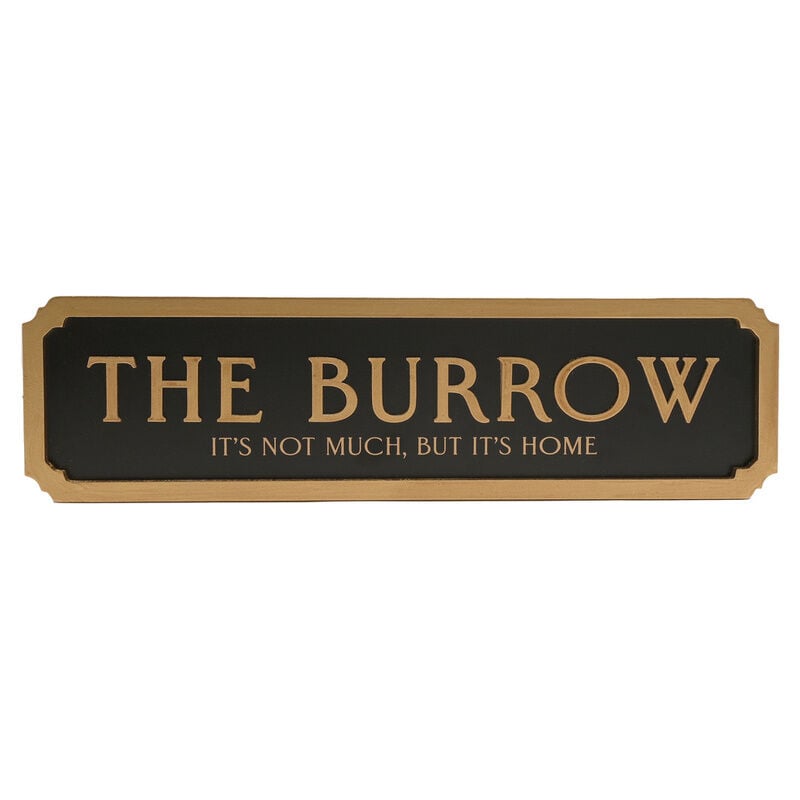 Cartel The Burrow Harry Potter_0