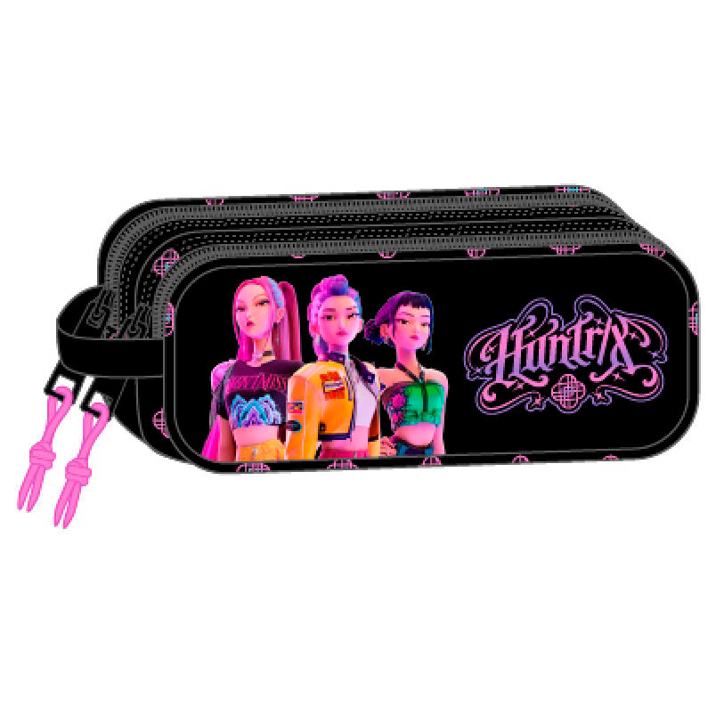 Portatodo 3D Negra KPop Demon Hunters doble_0