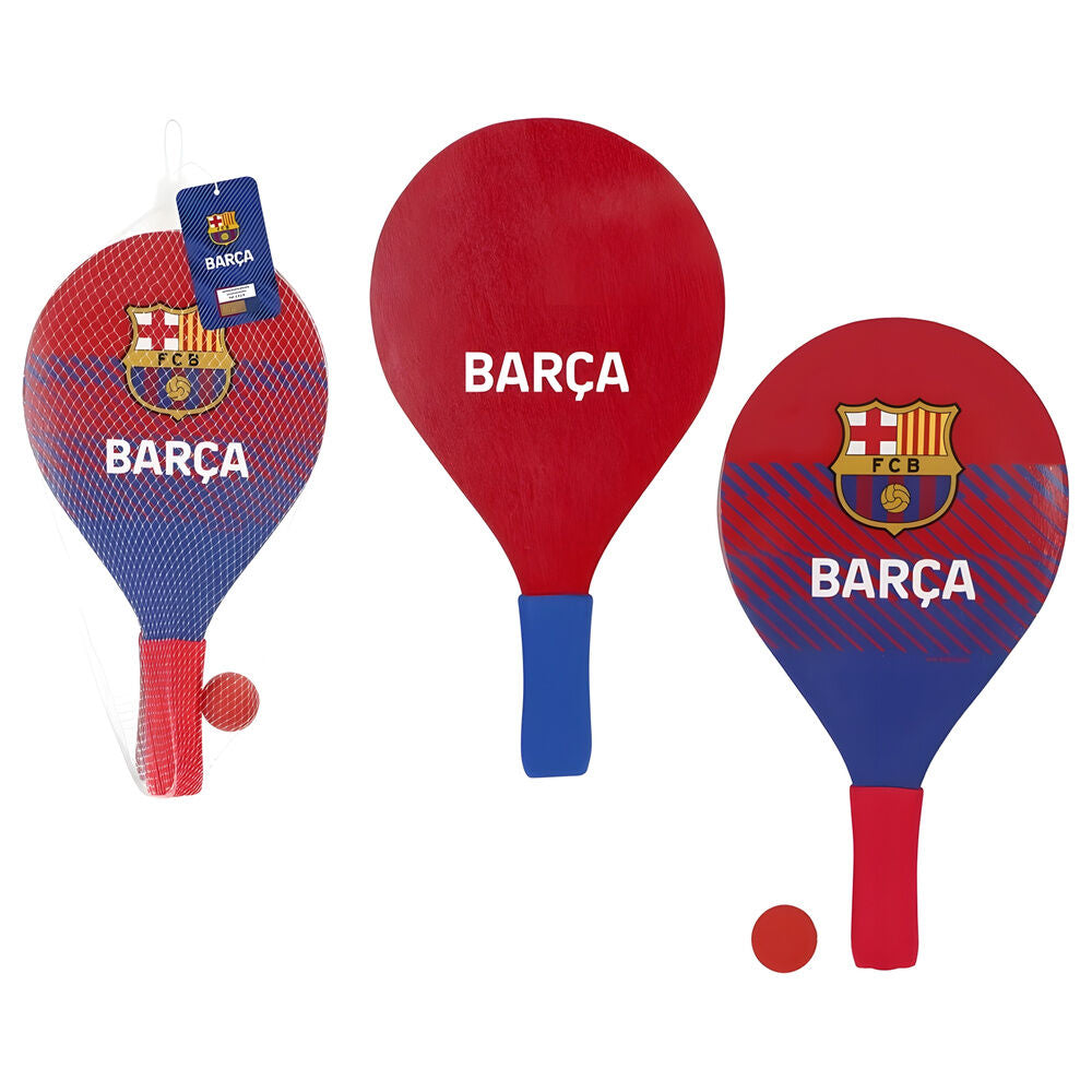 Set palas playa F.C. Barcelona_0