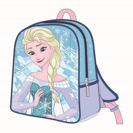 Mochila 3D Elsa Frozen Disney 30cm_0