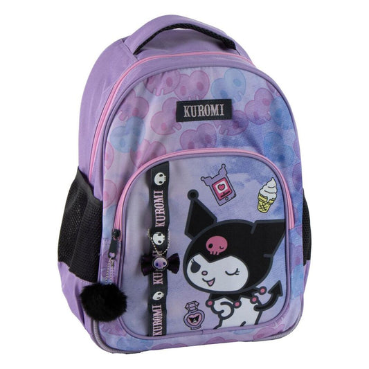 Mochila Kuromi Hello Kitty 42cm adaptable_0