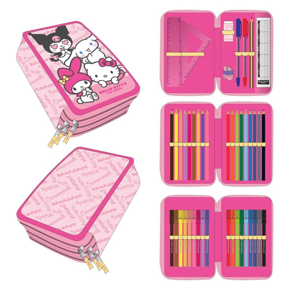 Plumier Hello Kitty and Friends triple_0