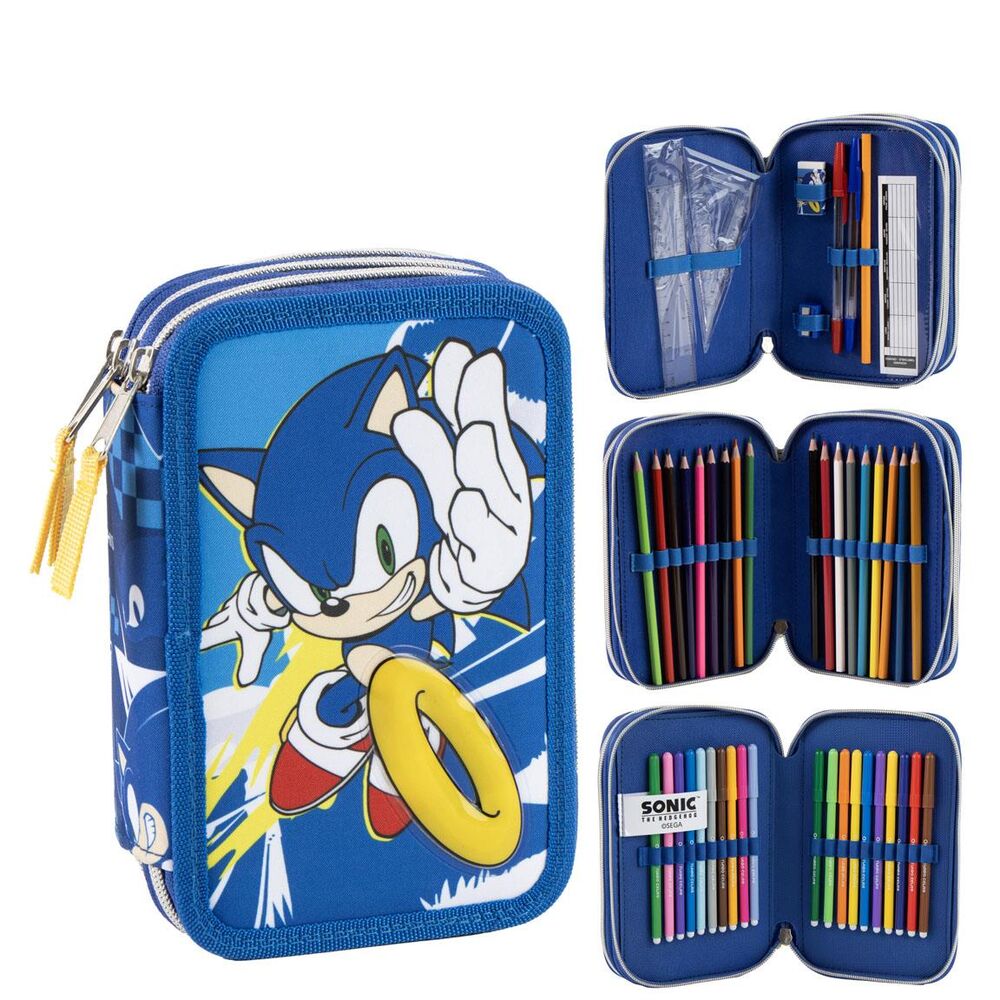 Plumier Sonic the Hedgehog triple_0