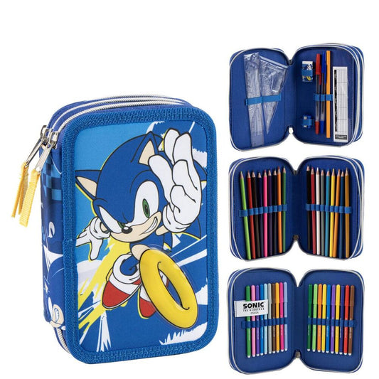 Plumier Sonic the Hedgehog triple_0