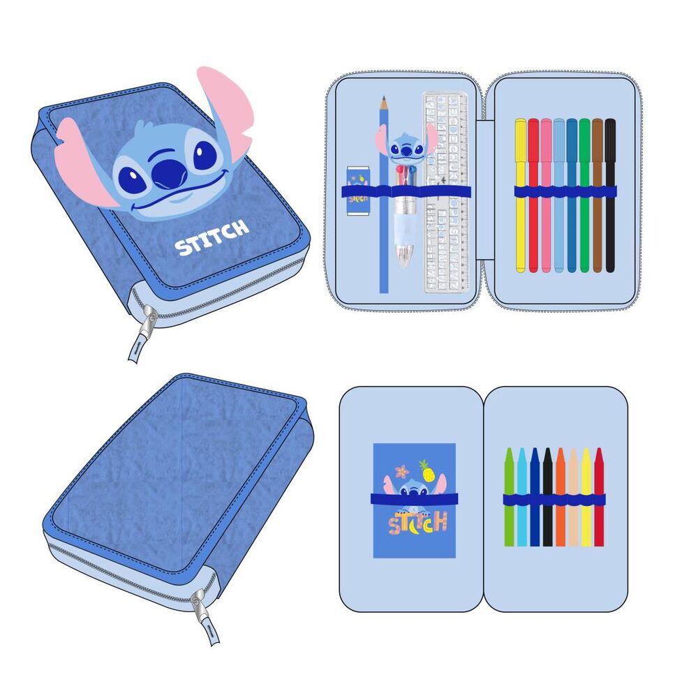 Plumier Stitch Disney doble_0
