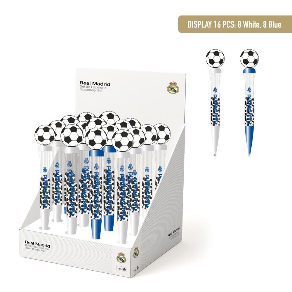 Boligrafo giratorio Real Madrid surtido_0