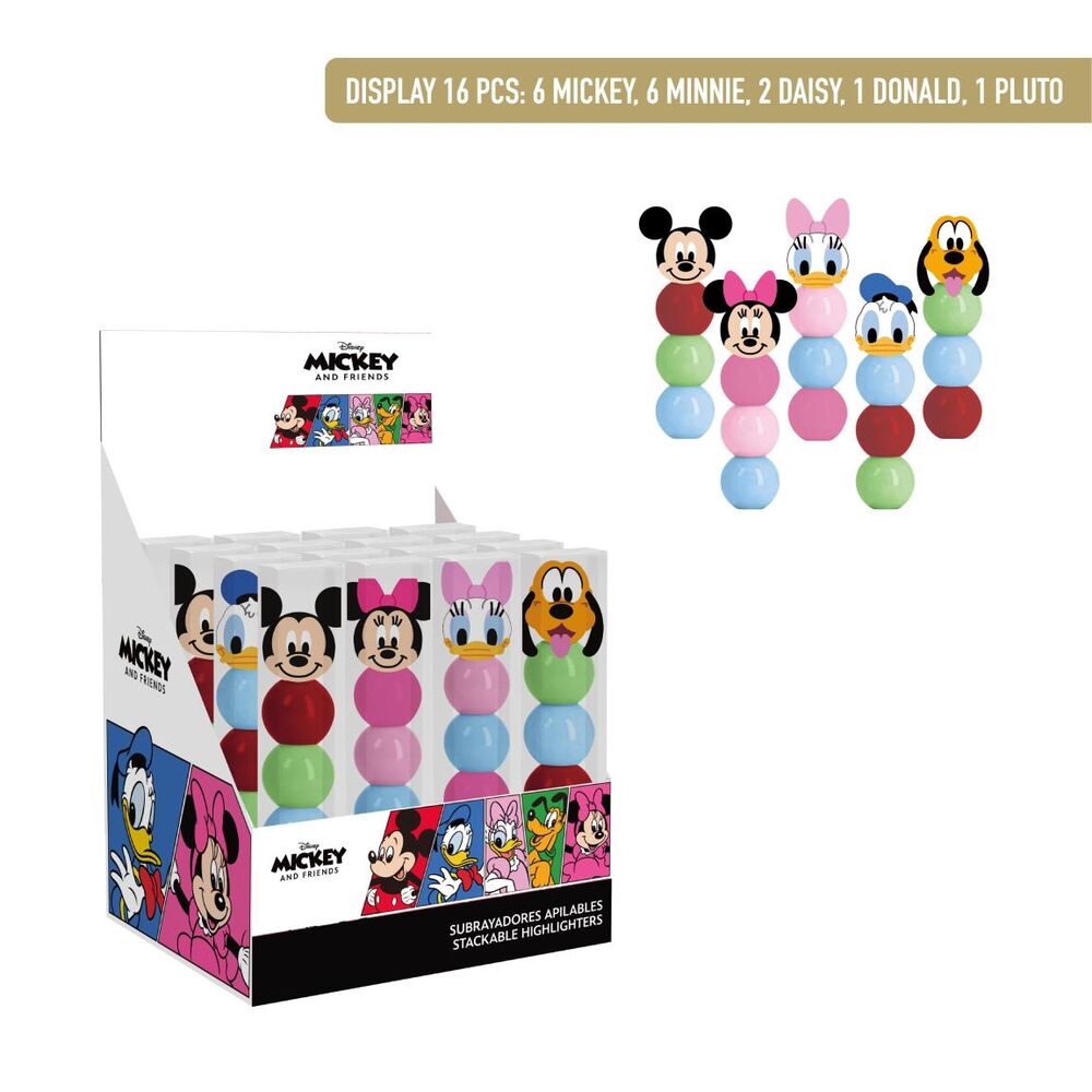 Subrayador apilable Disney surtido_0