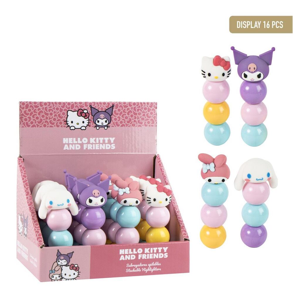 Subrayador apilable Hello Kitty surtido_0
