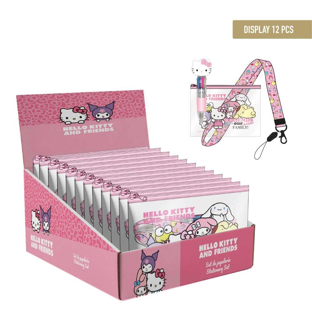 Set papeleria Hello Kitty and Friends_0