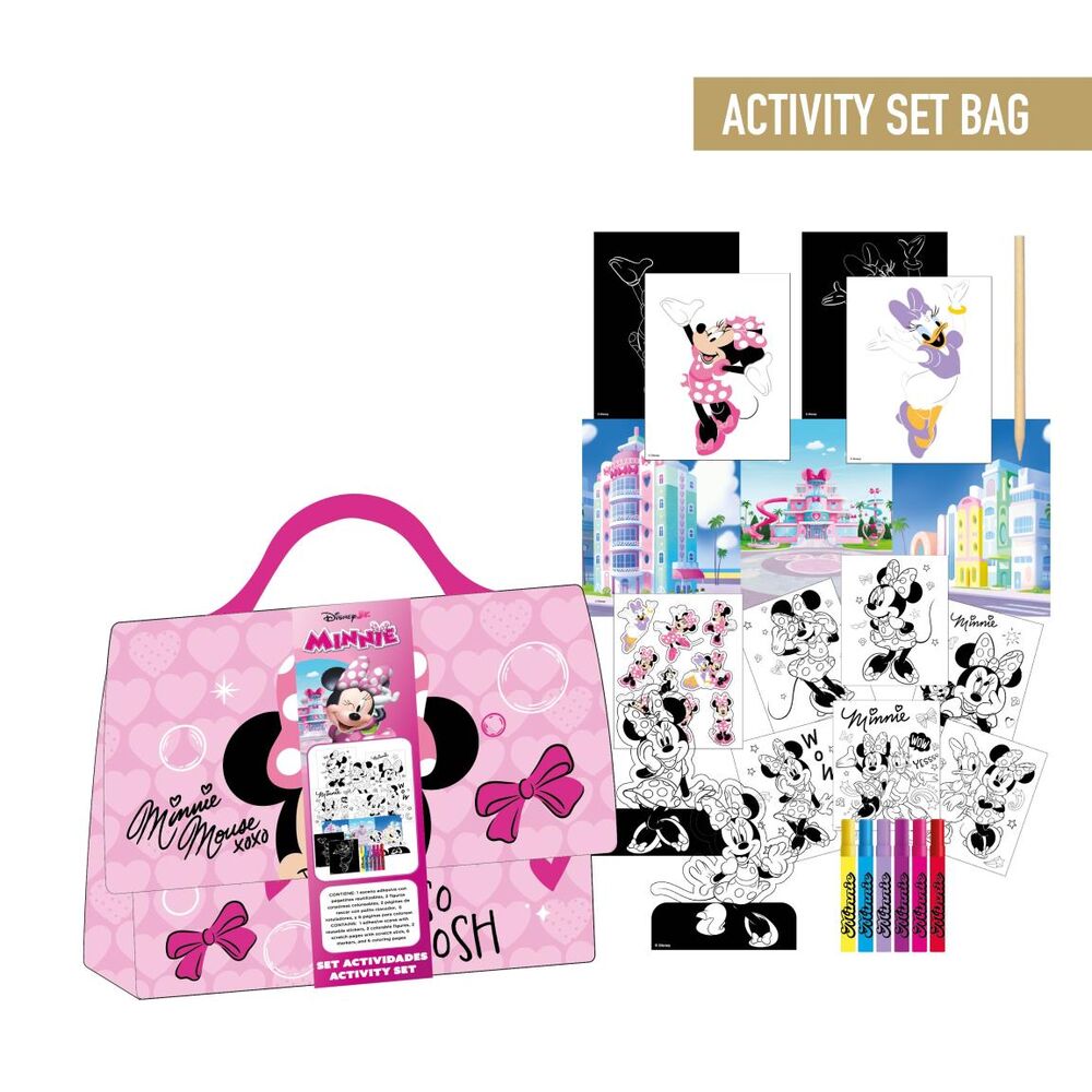 Bolso set coloreable Minnie Disney_0
