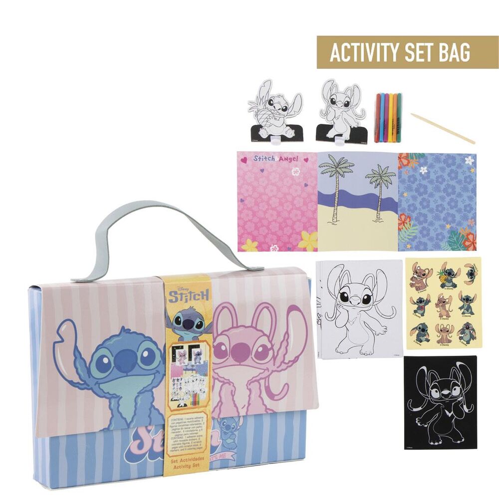Bolso set coloreable Stitch Disney_0