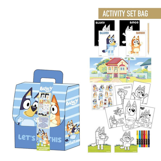 Mochila set coloreable Bluey_0