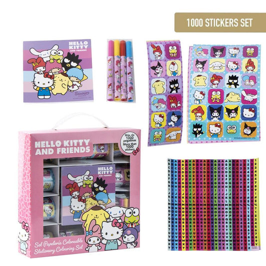 Blister pegatinas Hello Kitty and Friends 1000pzs_0