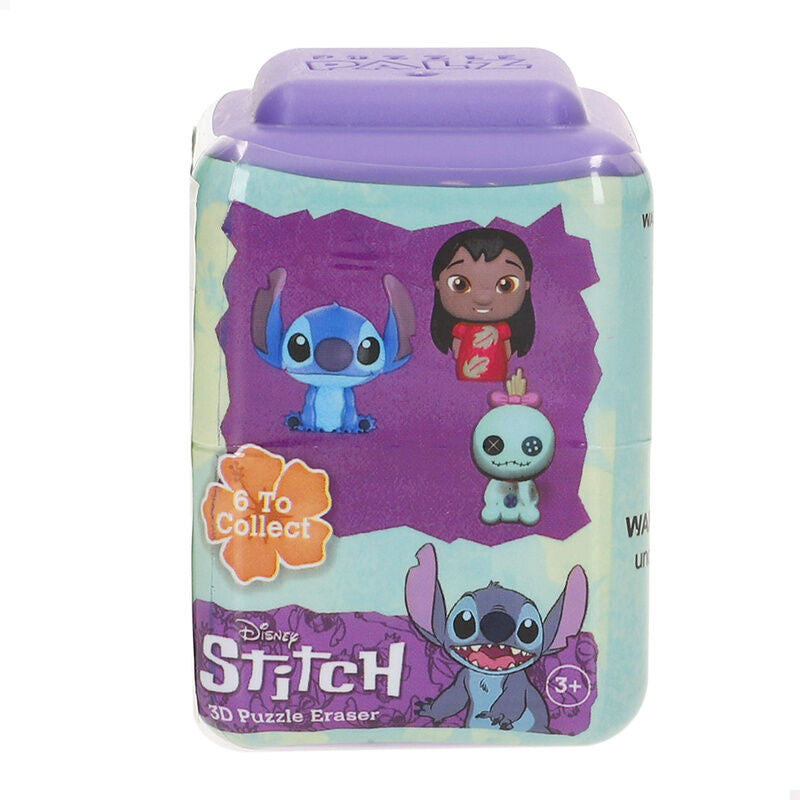Capsula Puzzle 3D Goma Borrar Palz Stitch Disney surtido_0