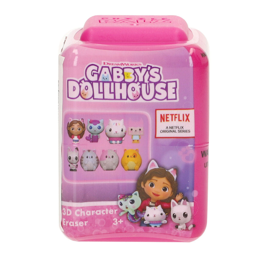 Capsula Puzzle 3D Goma Borrar Palz La Casa de MuÃ±ecas de Gabby surtido_0