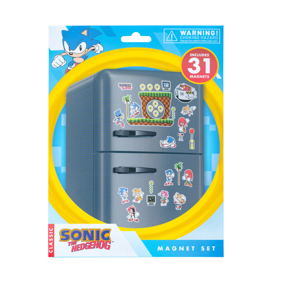 Set imanes troquelados Sonic the Hedgehog_0