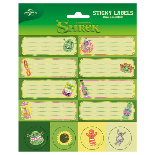 Etiquetas adhesivas Shrek_0