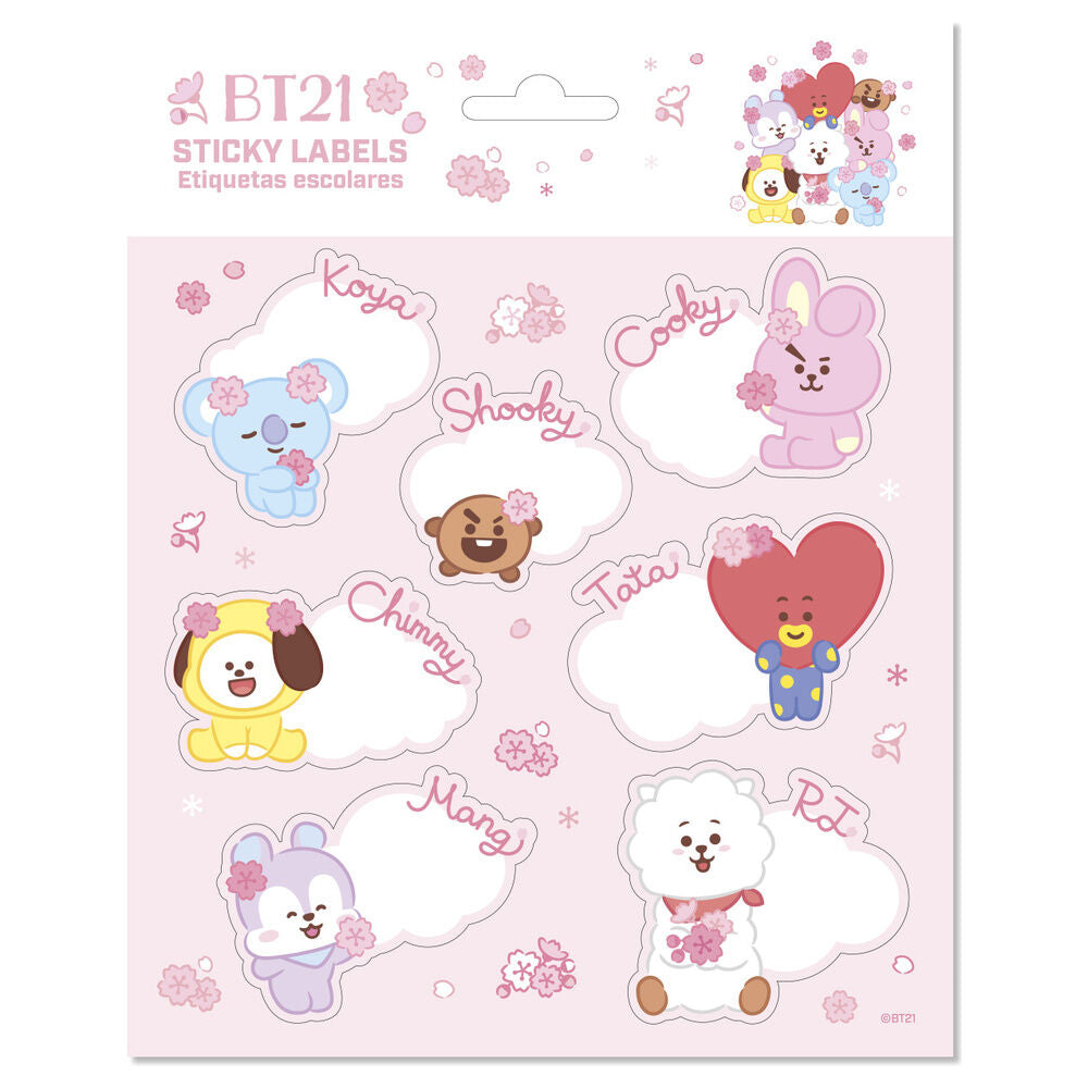 Etiquetas adhesivas premium BT21_0