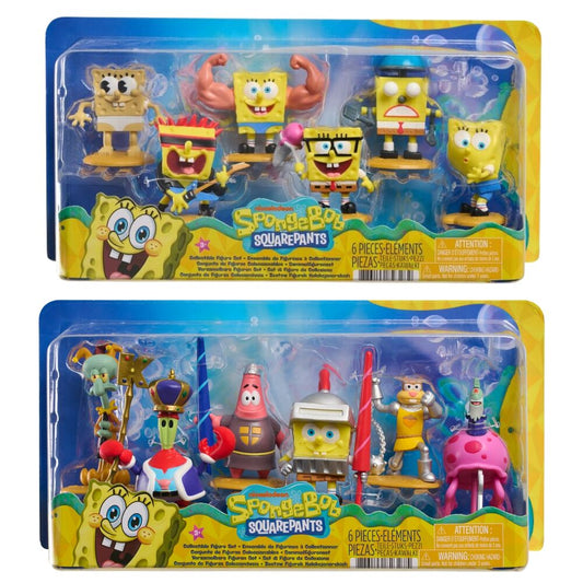 Blister 5 figuras Bob Esponja surtido_0