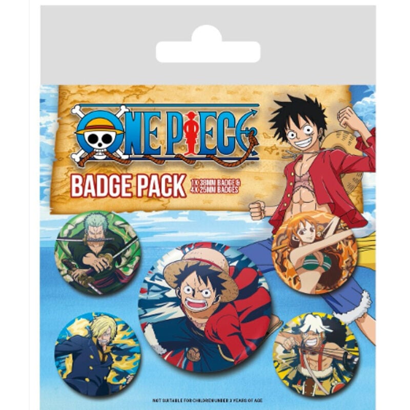 Set 5 Pins 5 One Piece_0