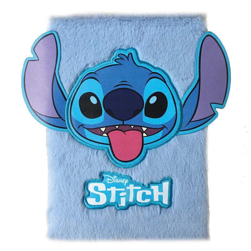 Cuaderno peluche A5 Stitch Disney_0