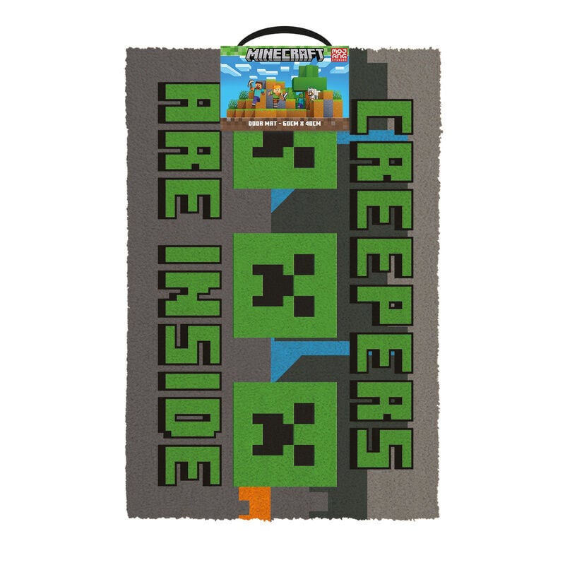 Felpudo Creepers Minecraft_0