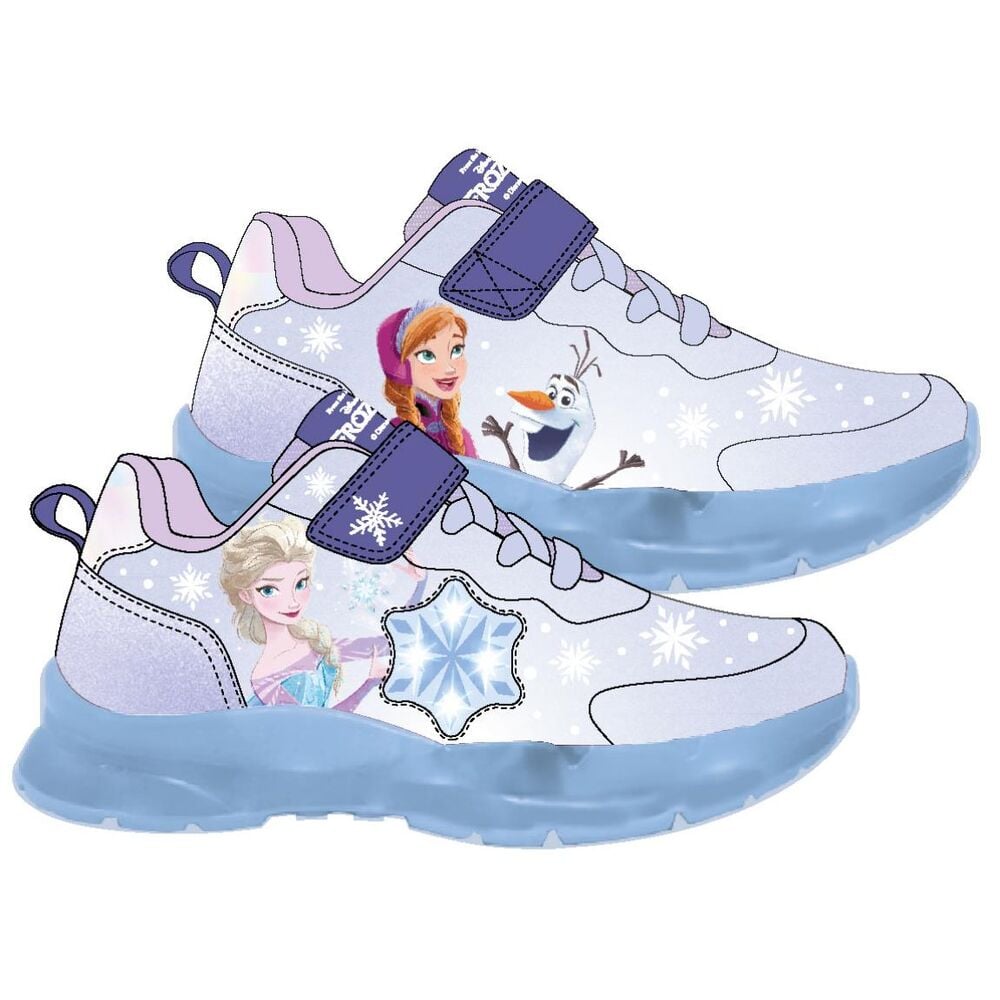 Deportivas Frozen Disney luces_0