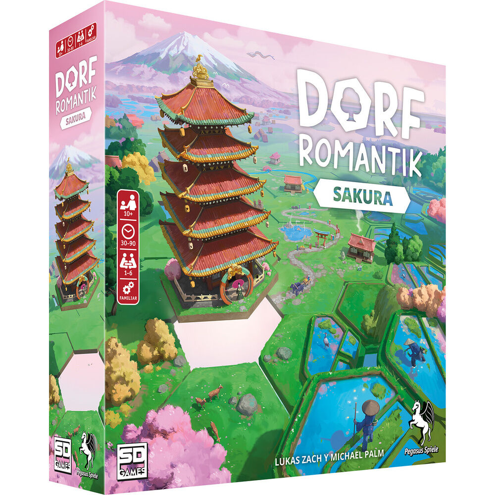 Juego mesa Dorfromantik Sakura espaÃ±ol_0