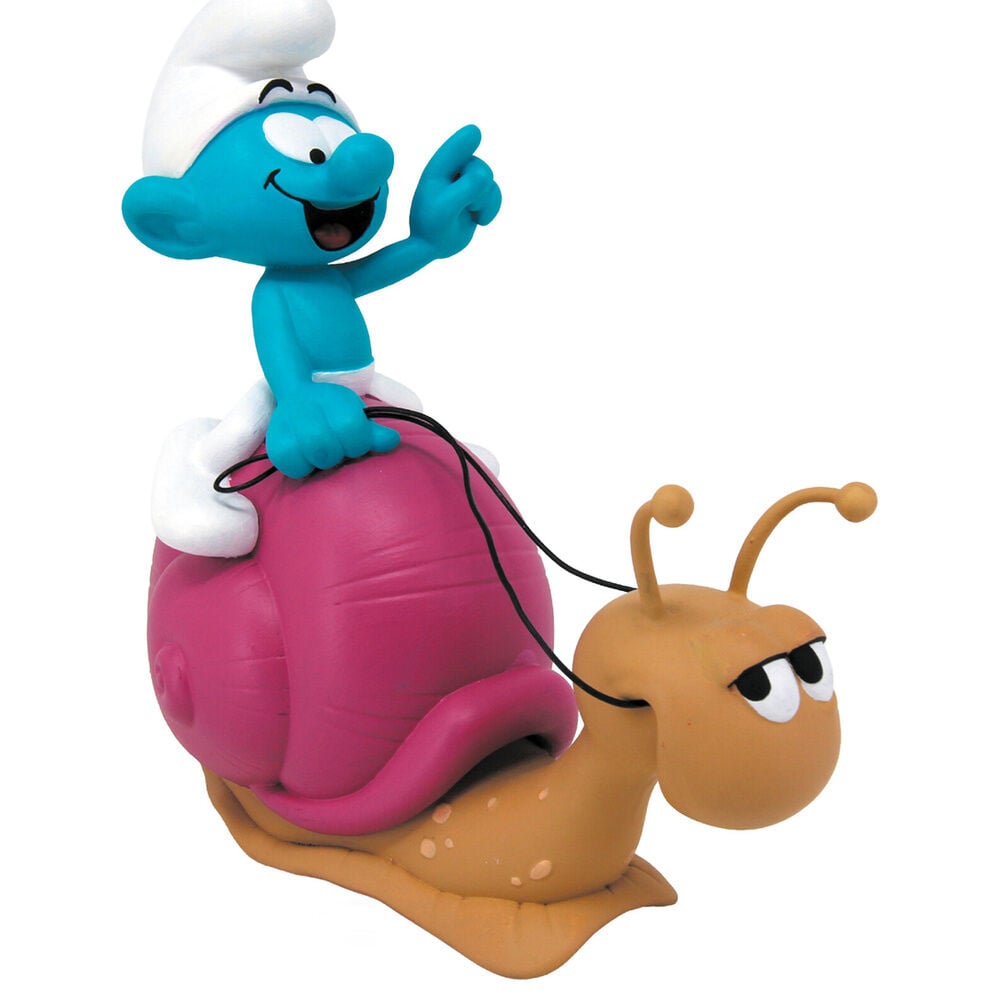 Figura hucha Pitufo Caracol Los Pitufos 19cm_0