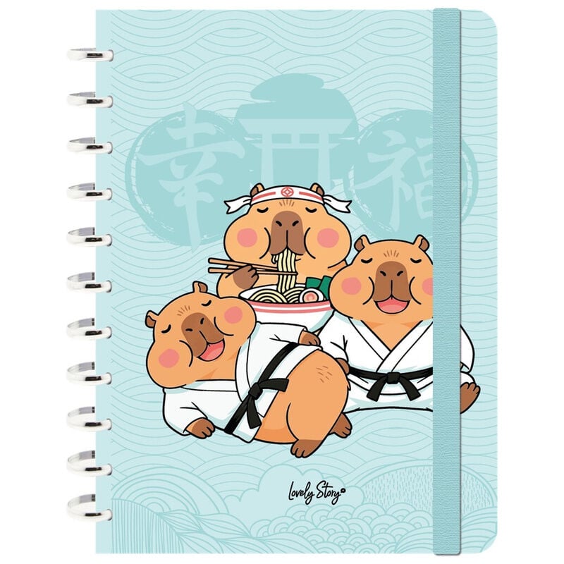 Cuaderno A4 Japan Capibara_0